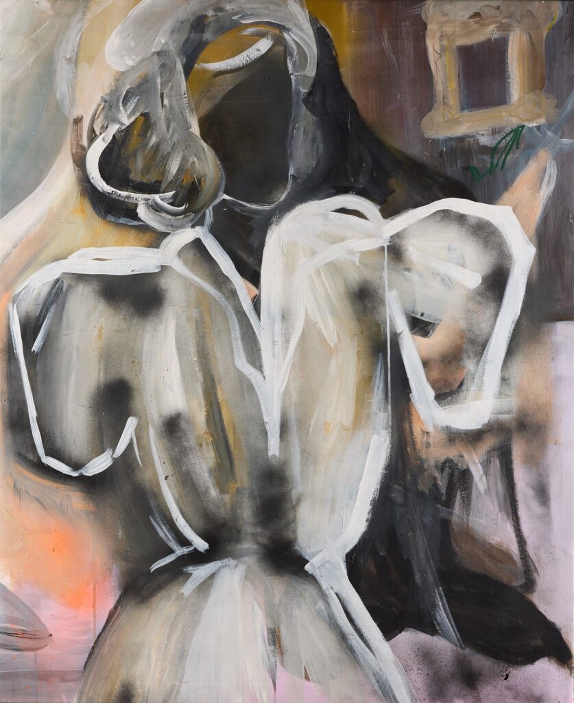 Lady in white
