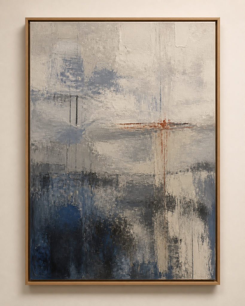 After Rain — originalt akrylmaleri